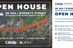Everett Street Corridor Improvements Open House May 20