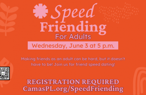 Speed Friending for Adults June 3 2026