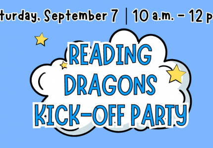 Cloud with stars Reading Dragon Kick-off Party 