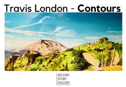 Second Story Gallery Welcomes Washougal Artist Travis London for Artist-in-Residence Program During the Month of May. 