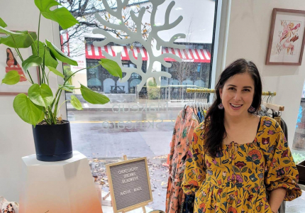 Photo of woman in a store