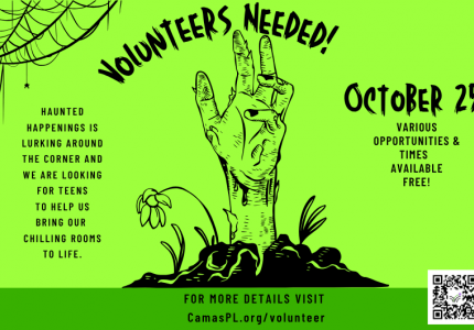 Teen Volunteers Needed - Haunted Happenings