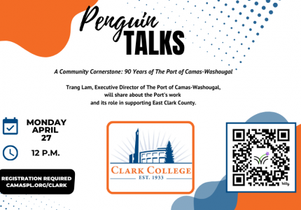 Penguin Talks: A Community Cornerstone: 90 Years of The Port of Camas-Washougal