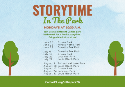 Storytime in the Park 2026