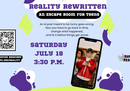 Teen Escape Room: Reality ReWritten
