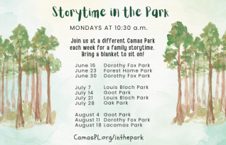 Storytime in the Park 2025