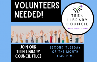 Volunteers raising hands