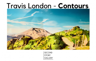 Second Story Gallery Welcomes Washougal Artist Travis London for Artist-in-Residence Program During the Month of May. 