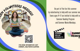 Teen Volunteers Needed!