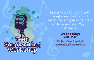 Teen Songwriting Workshop