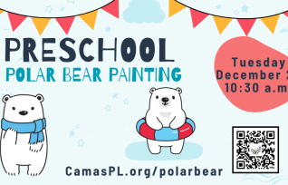 Preschool Polar Bear Painting