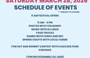 Camas SpringFest Schedule