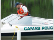 Camas Police boat