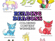 2026 Coloring Contest Winners! All of the new Reading Dragons Coloring Contest winners.