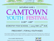 Camtown Youth Festival Flyer 2024