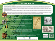 Cultural Heritage Educational Sign - English 