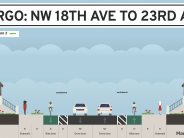 NW Fargo - 23rd Ave to 18th Ave REV w/Sidewalk NW Fargo - 23rd Ave to 18th Ave REV w/Sidewalk