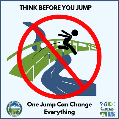 Camas to Launch “Think Before You Jump” Water Safety Campaign 
