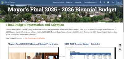 Mayor Hogan's Final 2025-2026 Biennial Budget