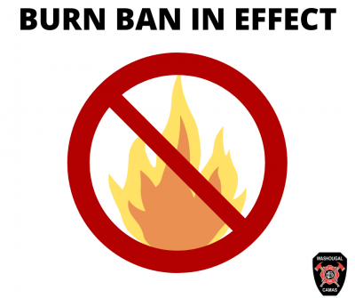 Recreational Burn Ban Effective Immediately in Camas and Washougal Due to Fire Danger  