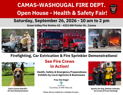 CWFD Open House 2026 CWFD Open House 2026