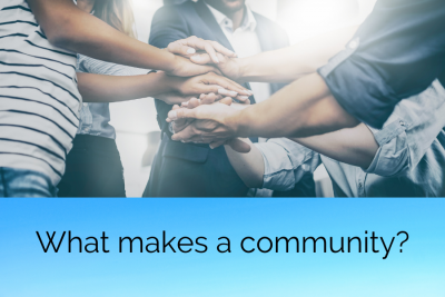 What makes a community?