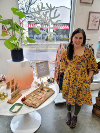 Photo of woman in a store