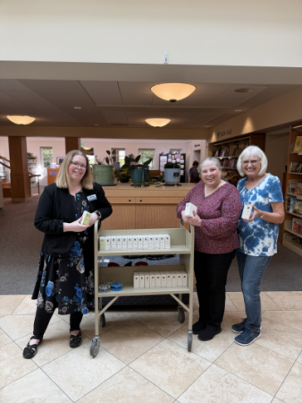 Camas Public Library Donates Newspaper Microfilm to Clark County Genealogical Society Camas Public Library Donates Newspaper Microfilm to Clark County Genealogical Society