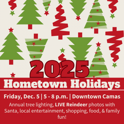 Hometown Holidays Returns to Downtown Camas December 5