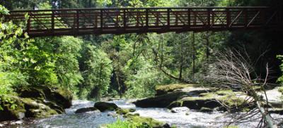 Bridge over creek