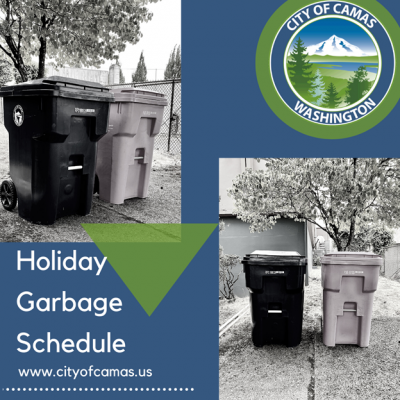  No Garbage Collection Dec. 26 and Jan. 2
