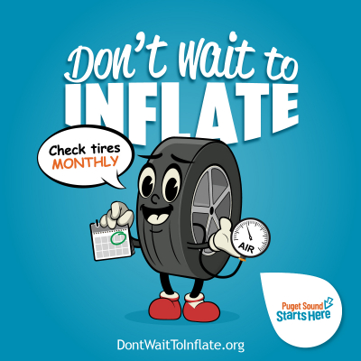 Don't wait to inflate