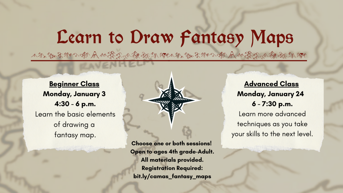 Learn to Draw Fantasy Maps