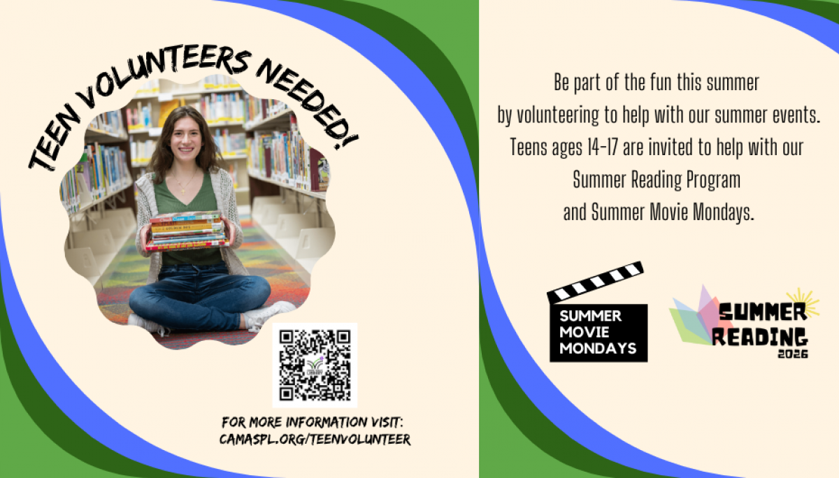 Teen Volunteers Needed!