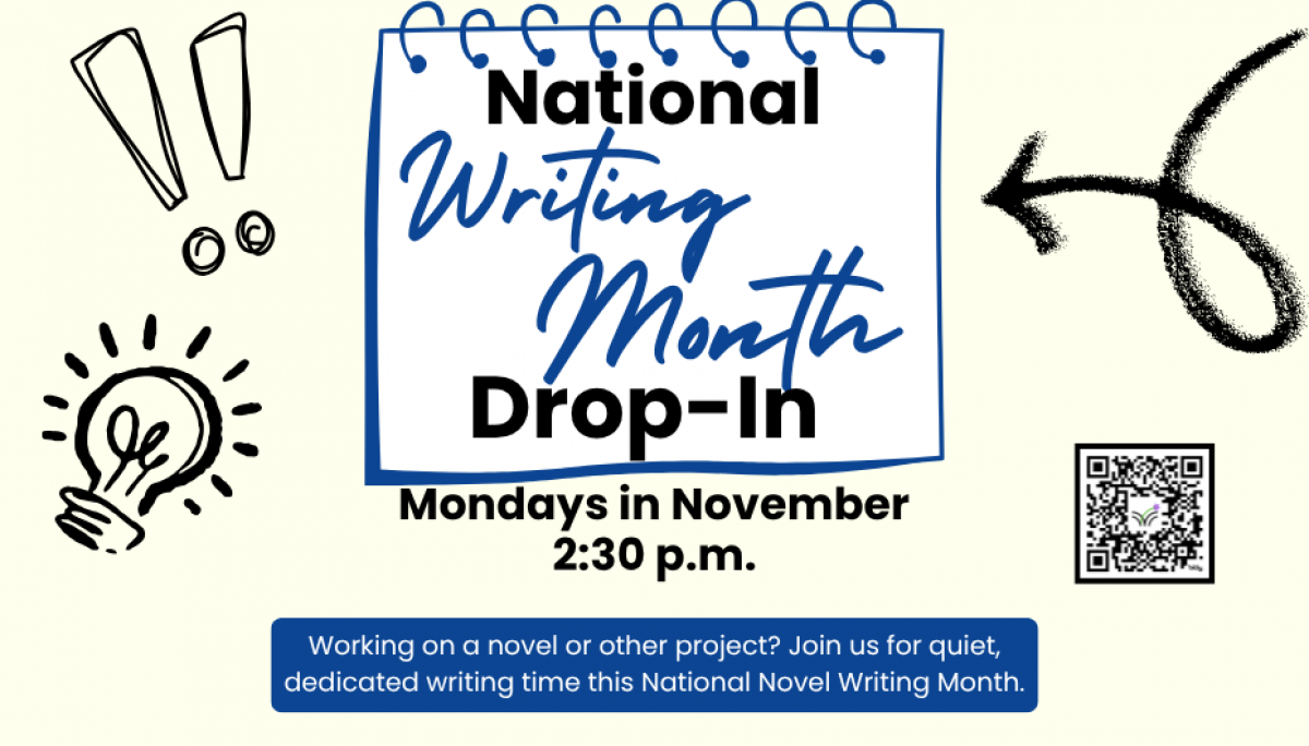 National Writing Month Drop-In