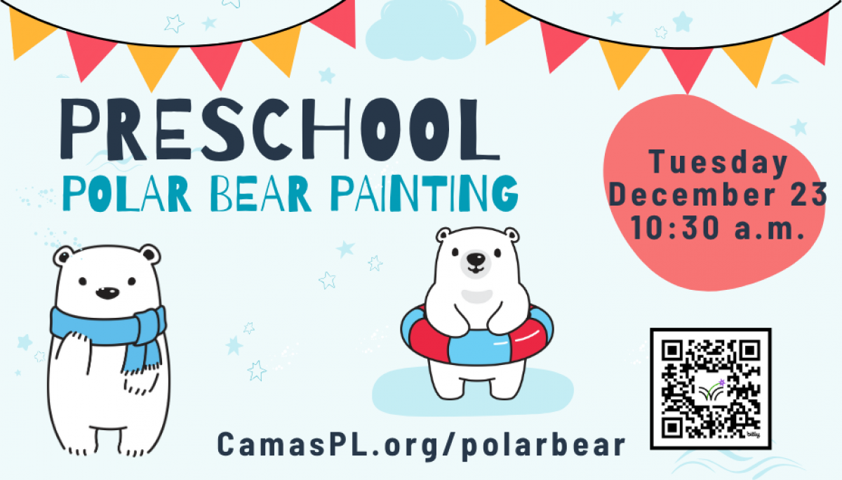 Preschool Polar Bear Painting