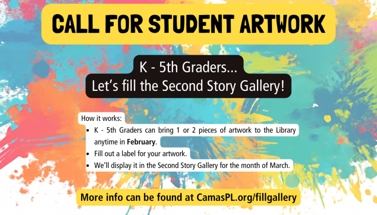 Call for Student Artwork K-6