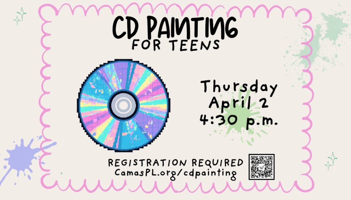 CD Painting for Teens