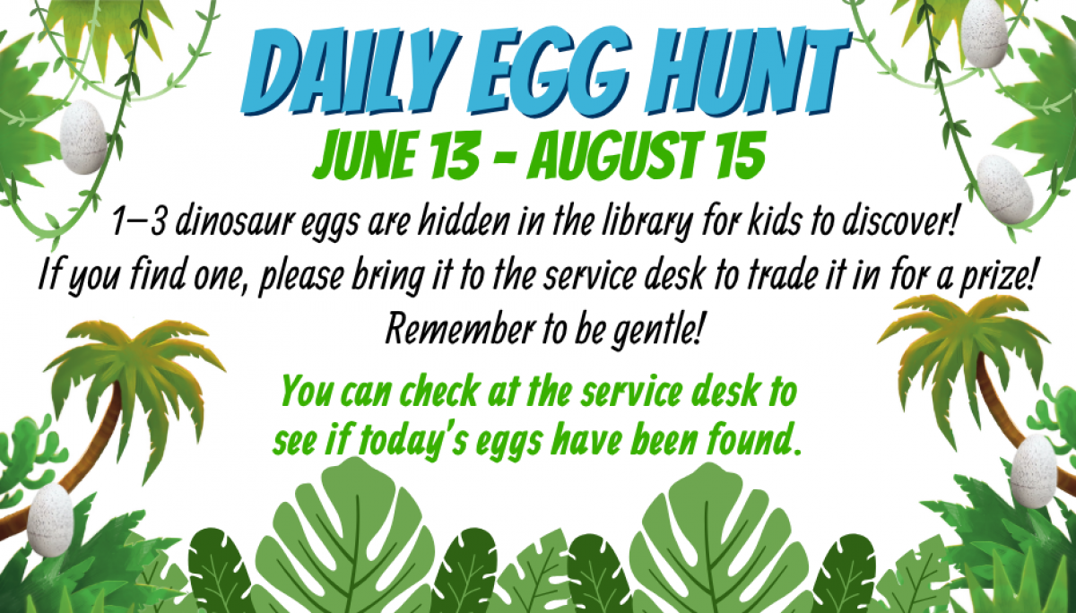Daily Dino Egg Hunt for Kids