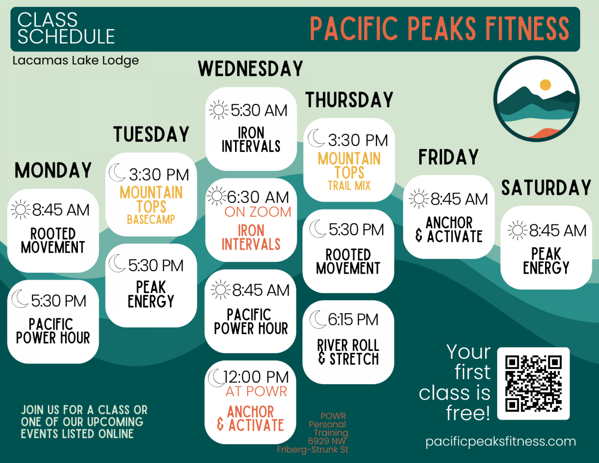 Winter Pacific Peaks Fitness
