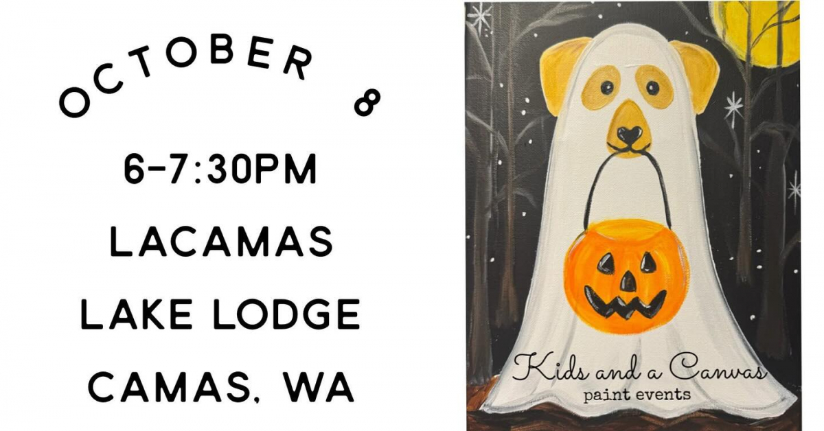 Kids and a Canvas - Ghost Dog