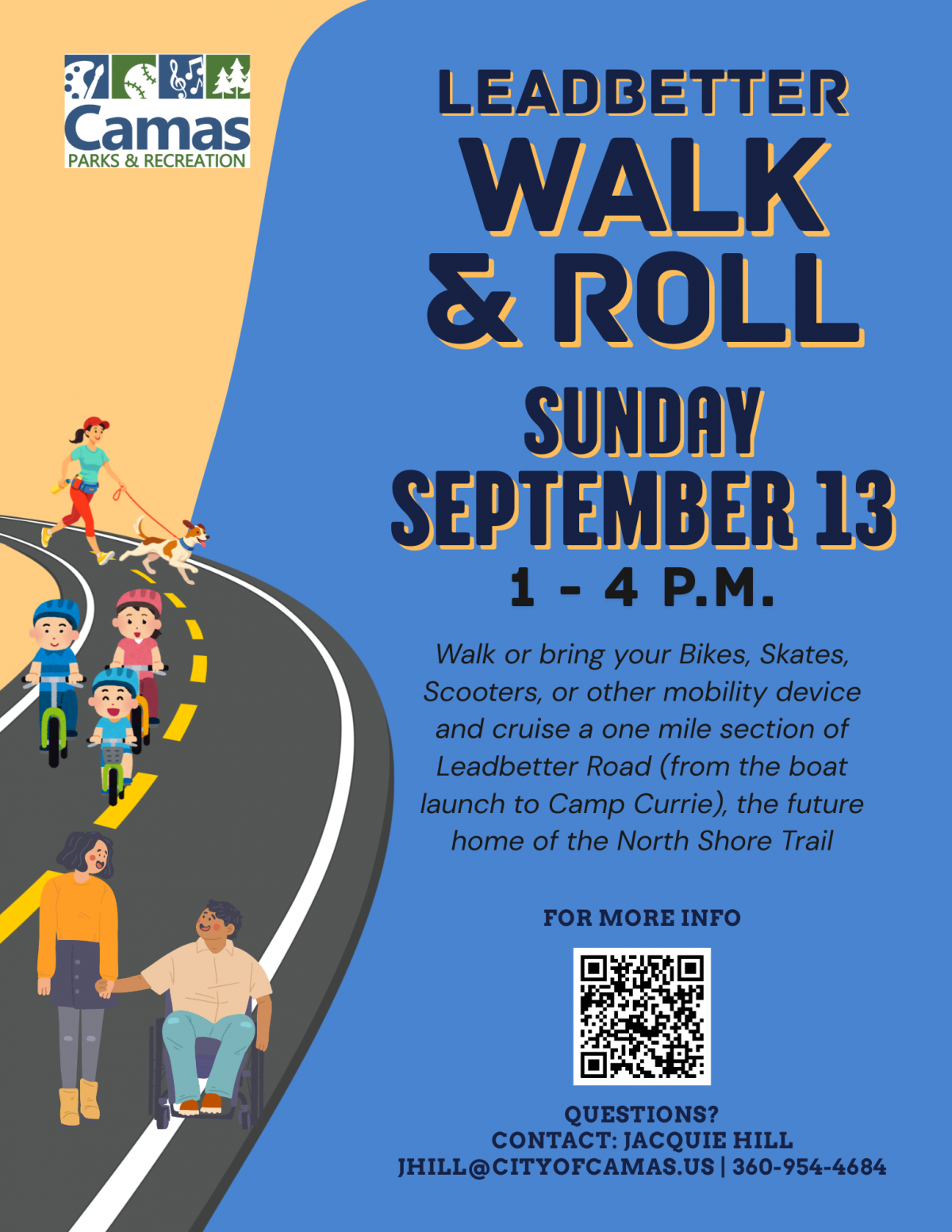 Leadbetter Walk and Roll September 13, 2026