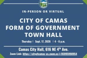 September 17, 2026 Form of Government Town Hall 