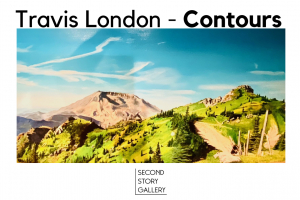 Second Story Gallery Welcomes Washougal Artist Travis London for Artist-in-Residence Program During the Month of May. 