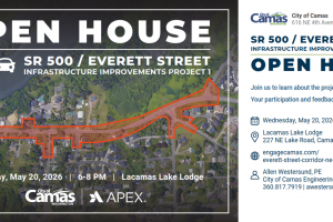 Everett Street Corridor Improvements Open House May 20