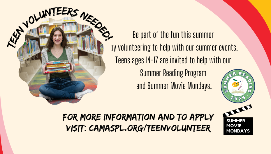 Summer 2025 Teen Volunteers Needed