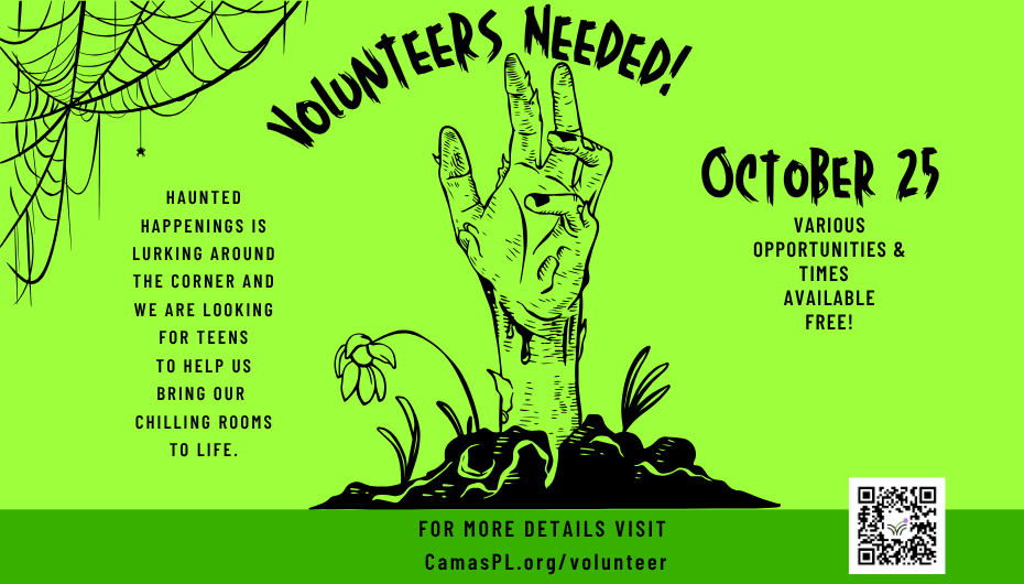 Teen Volunteers Needed - Haunted Happenings