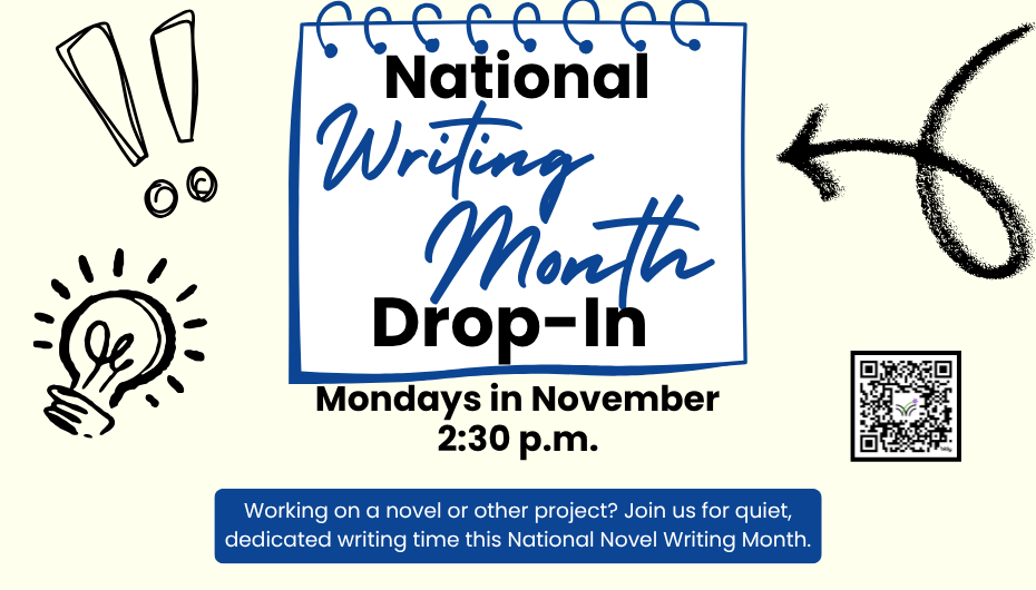 National Writing Month Drop-In