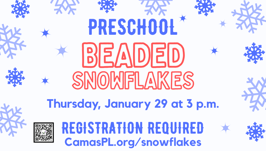 Preschool Beaded Snowflakes