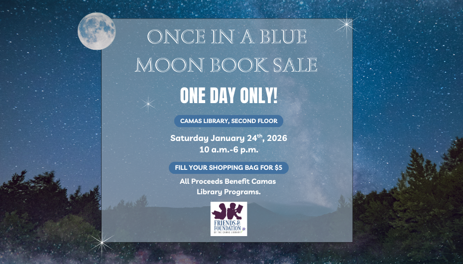 Once in a Blue Moon Book Sale
